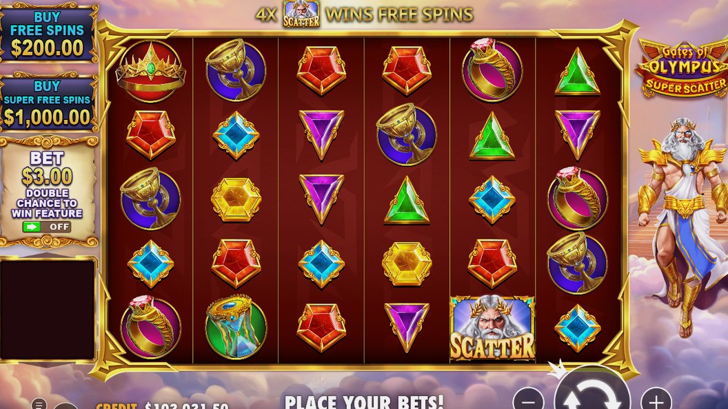 Gates of Olympus Super Scatter