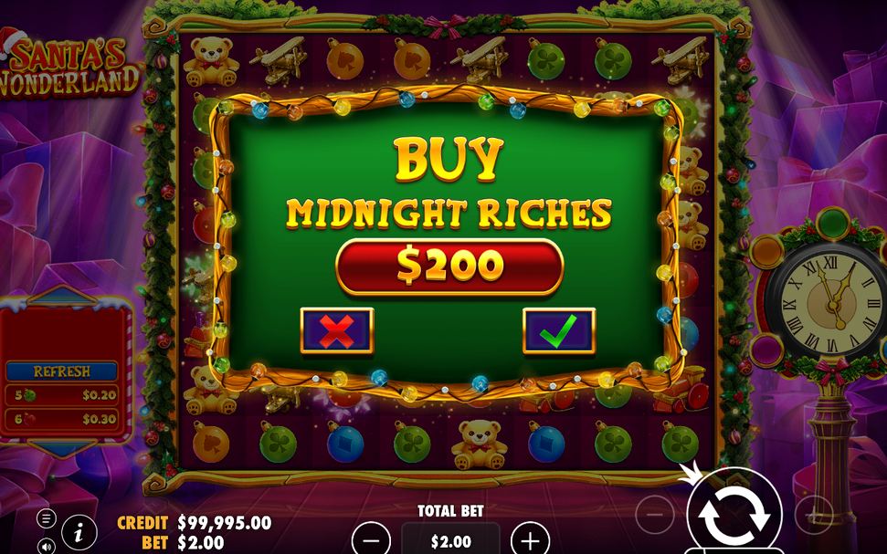 Midnight Riches level 3 with the x9 multiplier